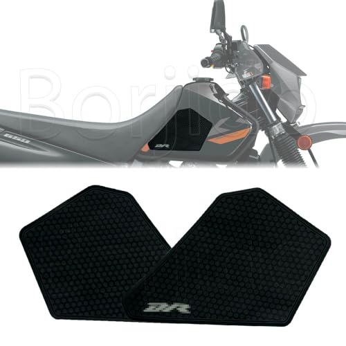 For DR650S DR650 DR650 SE DR200SE Tank Pad Motorcycle Sticker Decal Knee Grip Traction Pads For dr650s dr650 dr650se 2024 2023 2022-2004 dr200se Accessories Gas Tank side Protectors