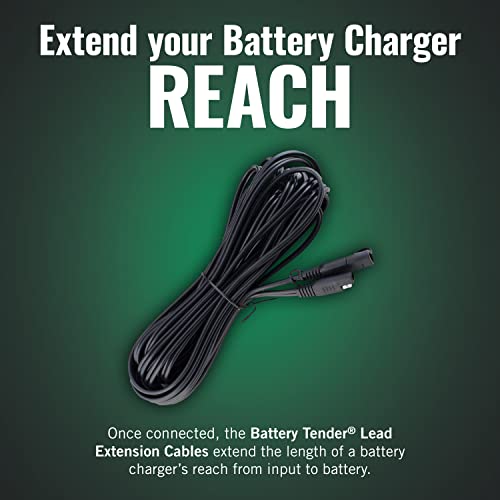 Battery Tender 25 Foot Extension SAE Cable - Designed for Use with Battery Tender Chargers - Quick Connect Plugs for Easy Connection to Motorcycle, Cars, ATVs and More - 081-0148-25 - style: 25 feet, Pack of 1