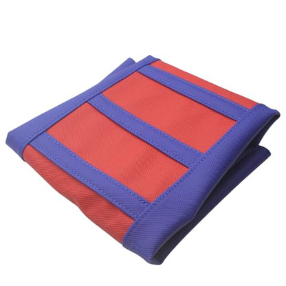Universal Motorcycle Seat Cover Non-Slip Suitable Rubber Striped Seat Covers Soft for YZ125 YZ250 YZ450F WR250F WR450F TTR230 YZ TTR WR 125 250 Dirt Pit Bike Motocross Off Road Motorbike (Blue+Red) - color: Blue+Red