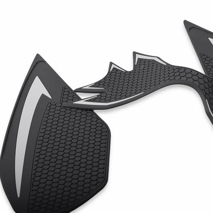 Motorcycle Tank Traction Pad Side Gas Knee Grip Protective Sticker Protector for Kawasaki ninja650 （2017-2025） Z 650 （2019-2025）(Gray) - color: Gray