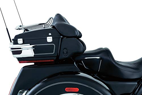 Kuryakyn 8957 Tour-Pak Trunk Luggage/Storage Rack Accessory: Relocator Kit for 2009-13 Harley-Davidson Motorcycles, Black - style: 2009-2013 Models