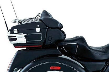 Kuryakyn 8957 Tour-Pak Trunk Luggage/Storage Rack Accessory: Relocator Kit for 2009-13 Harley-Davidson Motorcycles, Black - style: 2009-2013 Models