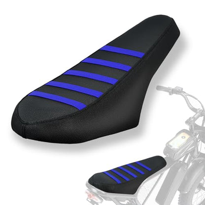 Non-Slip Seat Cover Compatible Fit for Ridstar Q20/Q20 Pro Lite EBike E-Bike, Electric Bike Soft Seat Cover Blue - color: blue