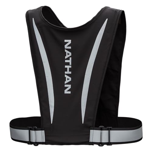Nathans NS60300-00001-OSFM Hypernight Reflective Stash Vest Black