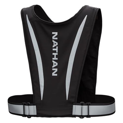 Nathans NS60300-00001-OSFM Hypernight Reflective Stash Vest Black