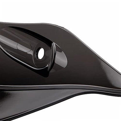 Side Fairing Wind Windshield Air Deflector for Harley Road Glide FLTRX FLTRU FLTRXS 2015-2023 Black - color: Black