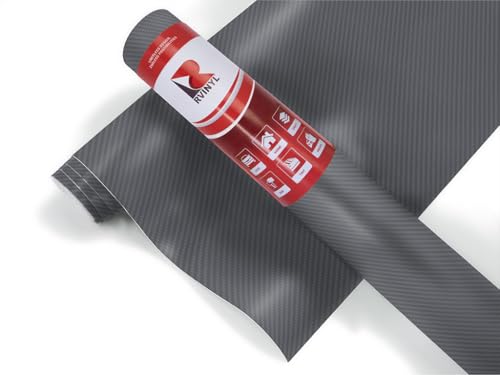 3M 2080 Series CFS201 Anthracite Carbon Fiber Dual Cast 3D Weave Embossed Vinyl Car Wrapping Film - 1ft x 1ft - 1sq ft - Vehicle Sheet Roll - color: Carbon Fiber Anthracite - 2080 CFS201, size: 1ft x 1ft