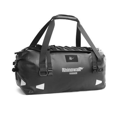 Rhinowalk Waterproof Motorcycle Dry Bag, Duffel Luggage Travel Bags with Zippered Closure & Pocket, Shoulder Straps, Large Space for Motorcycling Camping Commuting Boating - size: 40L