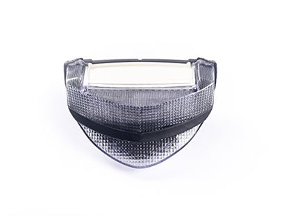 Sequential Motorcycle Led Tail Light with Turn Signals Compatible with 00-01 CBR929RR,White