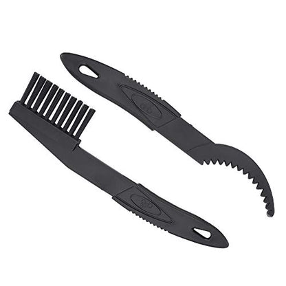 Motorcycle Chain Brush Off 25 × 18 × 3 3 Pieces Bike Chain Cigeon Pignon Tool Cleaning Brushes Washing Accessory Equipment Kit