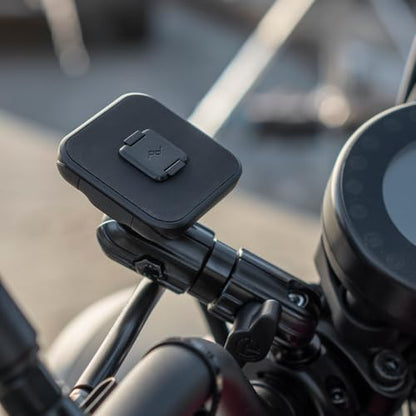 Peak Design Mobile Ball Mount Adapter, Locking, Non-Charging, SlimLink Mounting Technology, Push Button Release, Works with 20mm Ball-and-Socket Phone Mount for Car, Truck, Motorcycle, Boat and More