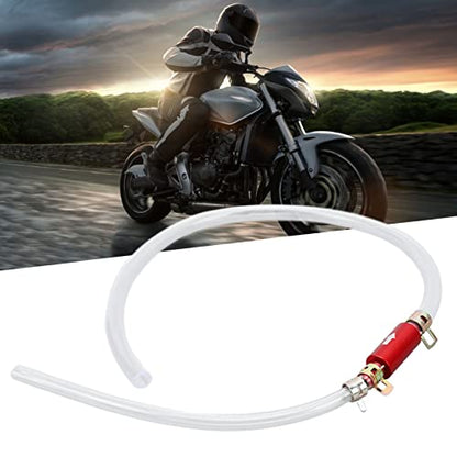 1Pair Brake Bleeder Hose, 6mm Inner Diameter Hose Brake Bleeder Kit, Flexible ABS One Way Check Valve Tube Bleeding Tool Kit Universal Replacement for Motorcycle Car Clutch