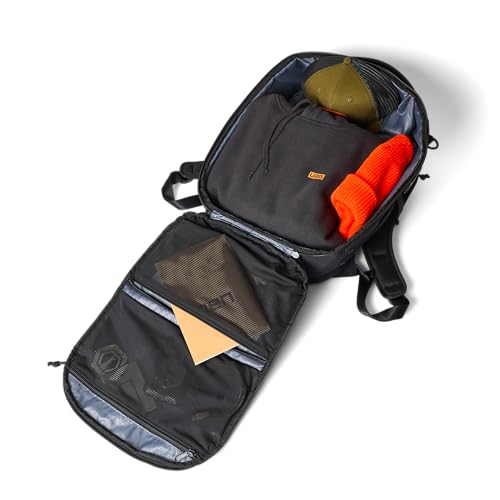 URBAR ARMOR GEAR UAG 24-Liter Laptop Backpack - Fits up to 16" Laptop Clamshell Opening Side Bottle Holder Pocket Travel Carry-on Luggage Daypack, Premium Tech Black - color: Premium Tech - Black, size: 24-Liter