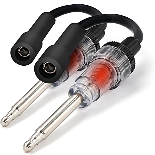 Ram-Pro Spark Tester, Plug Engine Ignition Tester, 6-12 Volt Fool-Proof – Pick Up Coil/Armature Diagnostic Detector Tool – for Automotive, Car Lawnmower Small & Big Internal/External Engines 2 PK - size: 2 Pack