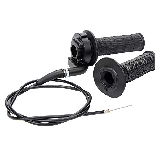 22mm Mini Bike Throttle Cable,50 90 110 125cc ATV Quad Pit Bike Dirt Bike Baja Doodlebug Mini Bike Twist Throttle Accelerator Handle Grips