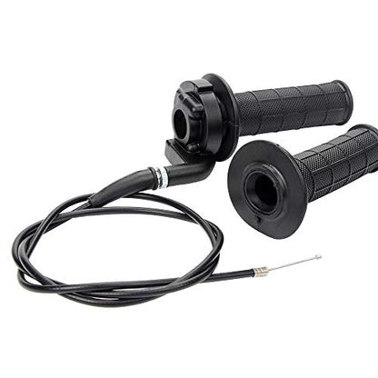 22mm Mini Bike Throttle Cable,50 90 110 125cc ATV Quad Pit Bike Dirt Bike Baja Doodlebug Mini Bike Twist Throttle Accelerator Handle Grips