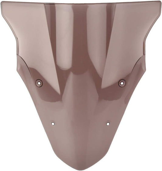 Motorcycle Windshield Windscreen Screen Double Bubble ABS Compatible for Kawasaki Ninja 650 ER-6F ER650F 2012-2016 Brown - size: Brown