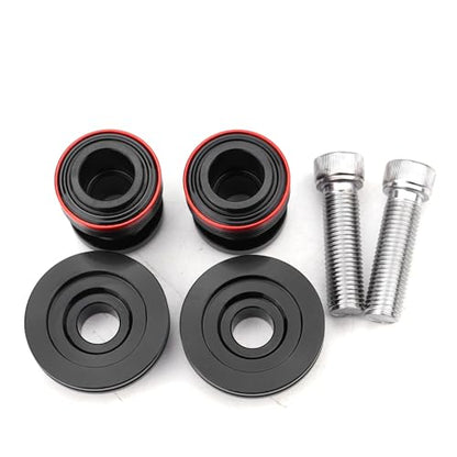 Compatible with 450MT 450NK 450SR 800MT 675SR-R 675SR 700CLX 650GT 800MT-X 650NK Motorcycle M10 Swingarm Spools Rear Stand Screws Sliders (Red) - color: Red