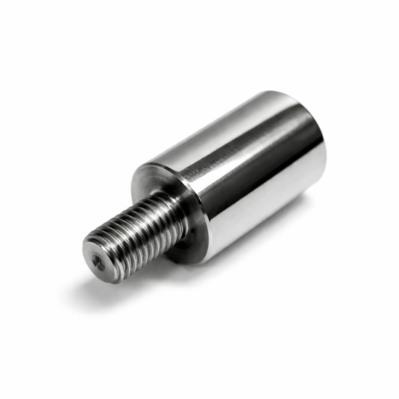1" Gear Shift Lever Foot Peg Extension Chrome Compatible with Harley Davidson, Motorcycle Shifter Peg Extender, Stainless Steel Bolt-On Adapter - color: Chrome, size: 1 inch