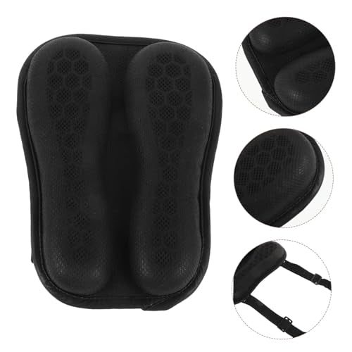 Amosfun Motorcycle Seat Cushion Pad Honeycomb Gel Design Breathable Motorcycle Seat Cover for Long Rides Fit for Motorcycles Electric Bikes