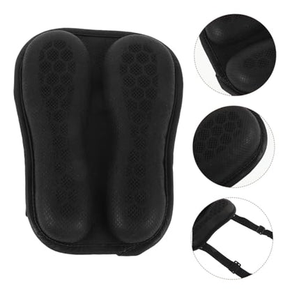 Amosfun Motorcycle Seat Cushion Pad Honeycomb Gel Design Breathable Motorcycle Seat Cover for Long Rides Fit for Motorcycles Electric Bikes