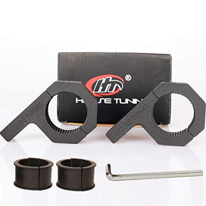 Bar Clamps 1.375 inch -2Pack,Tube Clamps Bracket 1 3/8" for Light Bar Mount - size: 1.375"