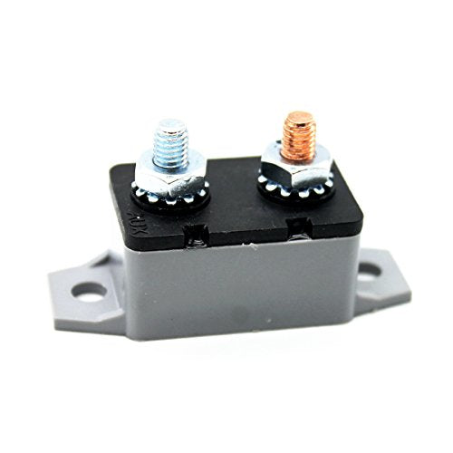 ZOOKOTO 12-24V 30 Amp ATV Resettable Circuit Breaker Fuse Holder 30A - color: 1Pcs, size: 30A