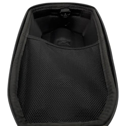 Bike Handlebar Bag Balance Car EVA Waterproof Front Bag 4.2qt Capacity Scooter Bicycle Hanging Bag Accessories Black