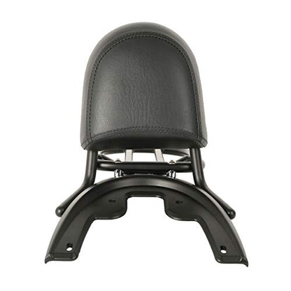 SLMOTO Sissy Bar Backrest Luggage Rack & Baseplate Fit for Harley V-Rod VRSCA 2002-2006 New - color: for Harley V-Rod