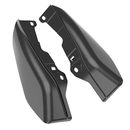 Mid Frame Air Deflectors Heat Shield Fit for Harley Touring 2009-2026 Black Quartz - color: Black Quartz