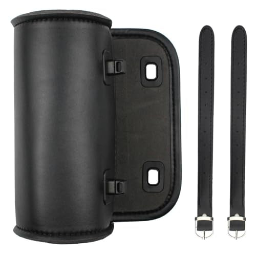 kucehiup Motorcycle Handlebar Bag,Universal Barrel Roll Tool Bag