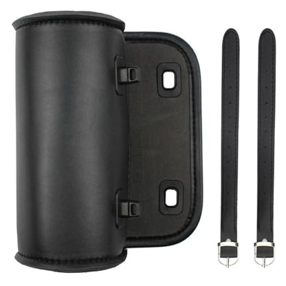 kucehiup Motorcycle Handlebar Bag,Universal Barrel Roll Tool Bag