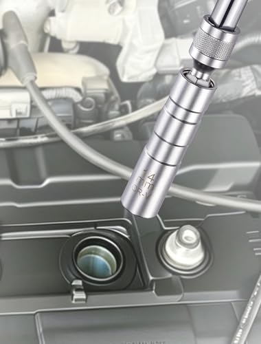 14mm & 16mm Magnetic Swivel Spark Plug Socket Set with 3 Inch & 6 Inch 3/8" Drive Extension Rods, Automotive Spark Plug Remover Installer Kit, Compatible with Most Vehicles, Car Repair Tool Combo - size: 4 Packs