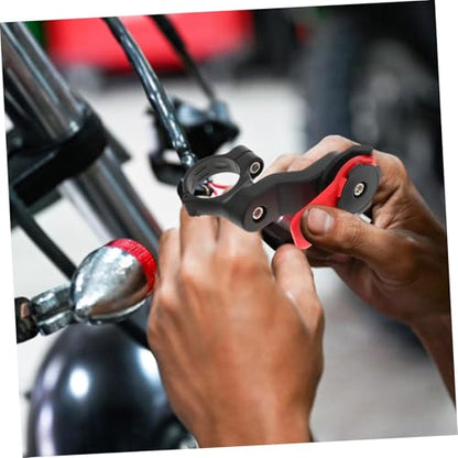 PRETYZOOM 1 Set Motorcycle Phone Mount with Vibration Dampener Stable Support for Durable Shock Absorption Easy Installation Compatible with Bikes and Scooters