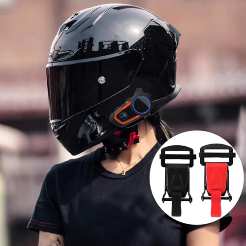 2 Pack Helmet Quick Release Buckle Kit, Motorcycle Helmet Quick Release Chin Strap Clip, Double D-Ring to Insert Buckle Conversion, Carbon Steel Fast Release for Full Half 3/4 Helmets