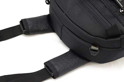 Chase Harper USA 1650 Strap Mount Tank Bag - Water-Resistant, Tear-Resistant, Industrial Grade Ballistic Nylon with Anti-Scratch Rubberized Polyester Bottom, Adjustable Strap Mounting System - size: Strap Mount