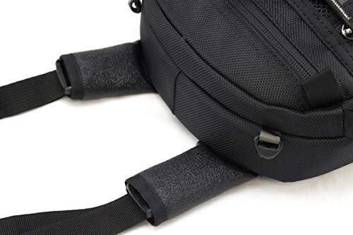 Chase Harper USA 1650 Strap Mount Tank Bag - Water-Resistant, Tear-Resistant, Industrial Grade Ballistic Nylon with Anti-Scratch Rubberized Polyester Bottom, Adjustable Strap Mounting System - size: Strap Mount
