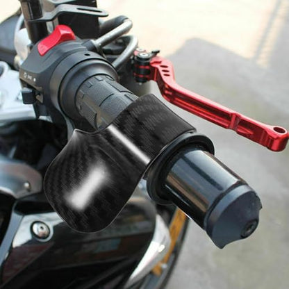 GLEAVI Throttle Fixing Clip for Motorcycle - Carbon Fiber Throttle Assist Grip for Effortless Control and Enhanced Riding Experience
