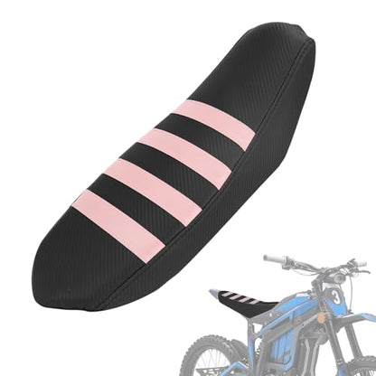 Electric Dirt Bike Seat Cover for Talaria Sting MX3/R MX4 MX5 PRO Pink,High Elastic Leather - color: pink