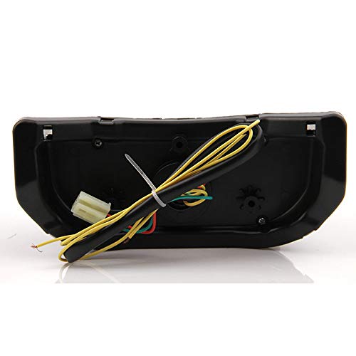 MZS Motorcycle Tail Light, LED Integrated Turn Signal Blinker Smoke Compatible with FZ1 Fazer 2006-2015 / FZ8 2011-2013 - size: FZ1 Fazer