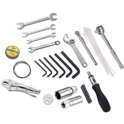 Compact Motorcycles Repair Tool Kit Compatible with Harley HD Motorcycles - style: Basic tools for hd bike
