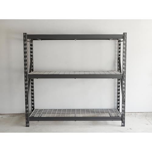 Ironton Industrial Shelving Rack, 3 Storage Shelves Steel Construction 3-Tier Rack with 2000-Lb Load Capacity Per Shelf, Garage Storage Rack - size: 3 Tier