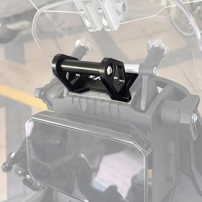 for CFMOTO 450MT MT450 Ibex 450 2024-2025 Motorcycle GPS Phone Holder Auxiliary Device Mount Navigation Extension Brackets(22mm) - size: 22mm