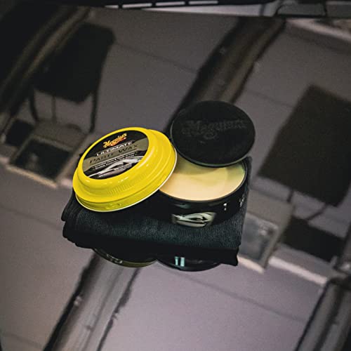 Meguiar's Ultimate Paste Wax - Long-Lasting, Easy to Use Synthetic Wax - 8oz - style: Paste Wax (new formula)