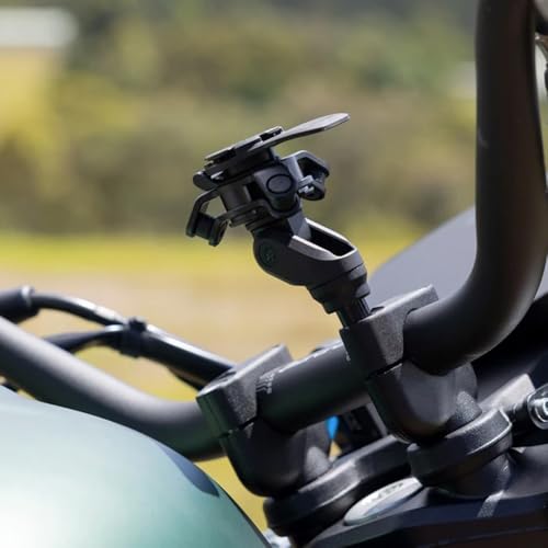 Quad Lock Handlebar Clamp PRO Motorcycle Phone Mount with Vibration Dampener and MAG Phone Case for Pixel 9 Pro XL - size: Pixel 9 Pro XL