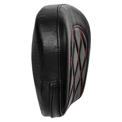 Detachable Sissy Bar Backrest Pad Fits For Harley 1997-2023 Touring Road King Tri Glide Street Glide Road Glide Electra Glide 2018-2023 Softail Slim FLSL Low Rider FXLR - color: Style F# 2