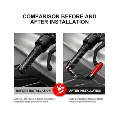 Brake Guard Motorcycle Accessories Handlebar Grips Guard Brake Clutch Levers Protector for ZX-10R ZX10R 2001-2024