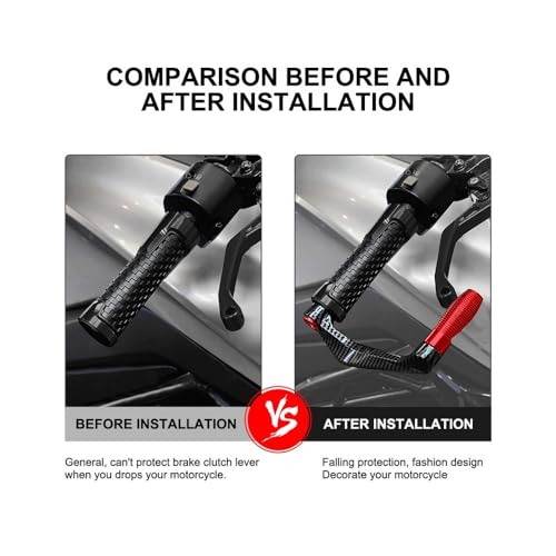 Brake Guard Motorcycle Accessories Handlebar Grips Guard Brake Clutch Levers Protector for ZX-10R ZX10R 2001-2024
