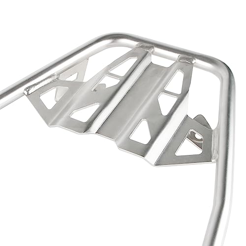 Motorcycle Rear Seat Luggage Rack Tail Top Case Bracket for BMW R1250GS R1200GS LC Adventure 2013-2023 (Silver) - color: Silver