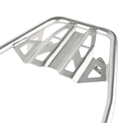 Motorcycle Rear Seat Luggage Rack Tail Top Case Bracket for BMW R1250GS R1200GS LC Adventure 2013-2023 (Silver) - color: Silver
